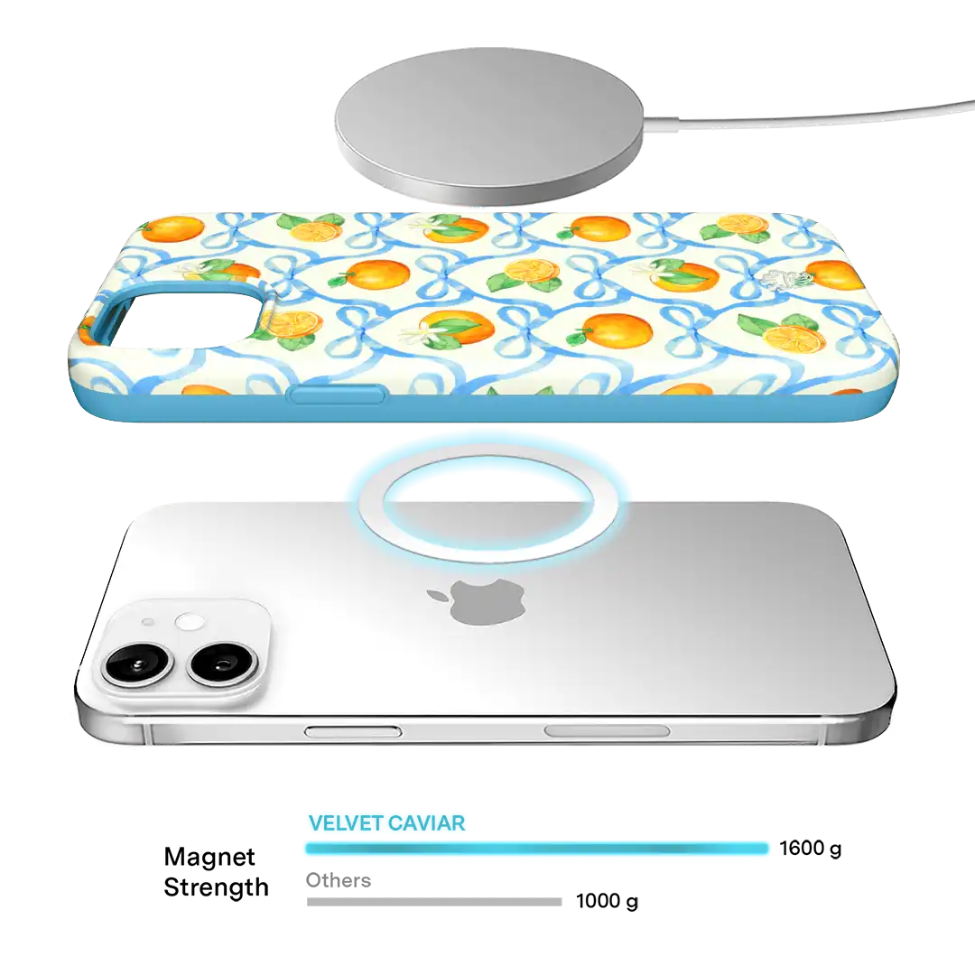 Orange Blossom iPhone Case