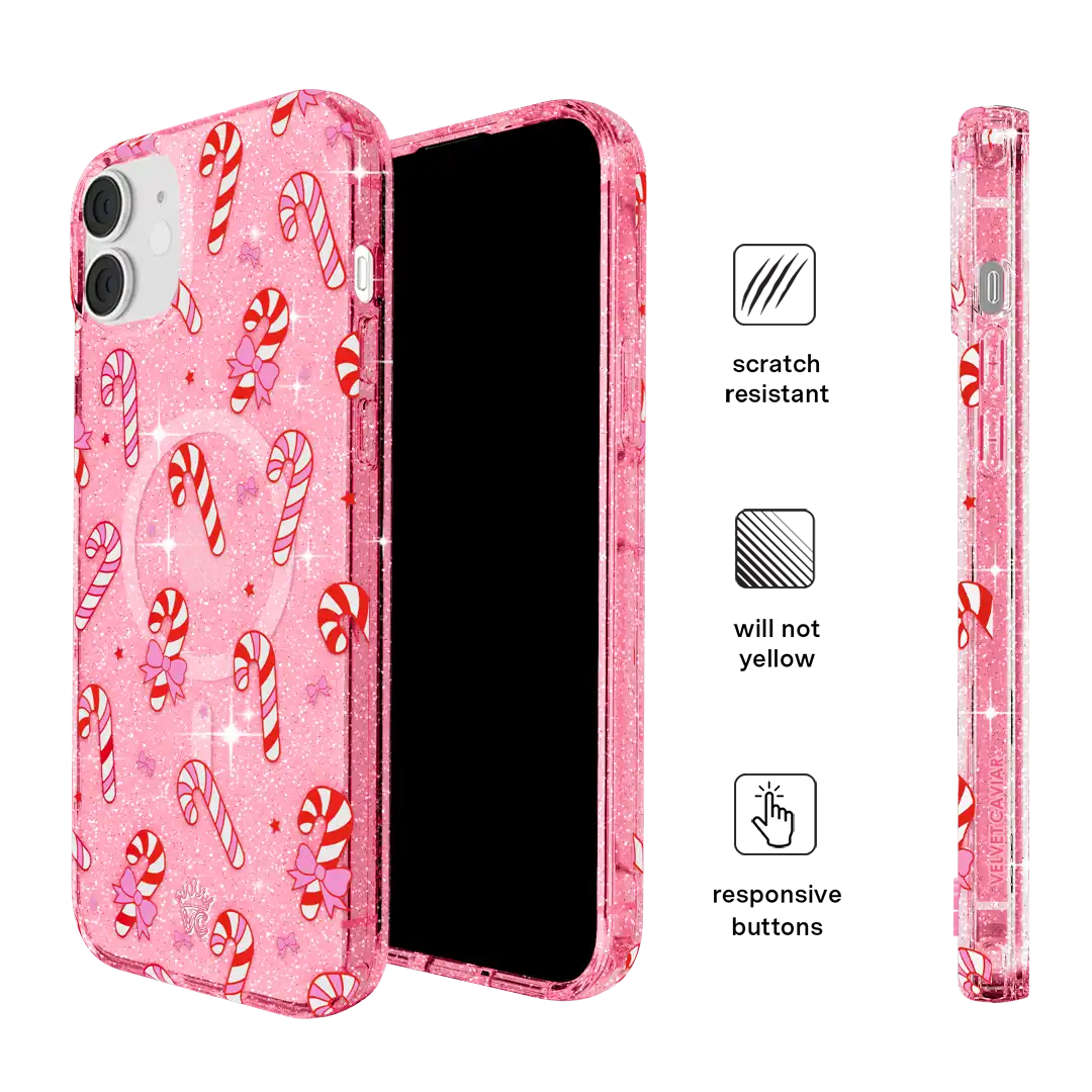 Pink Peppermint Princess iPhone Case