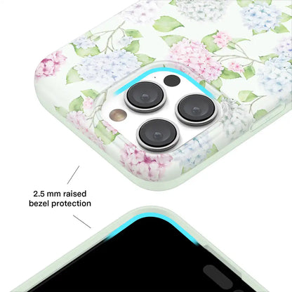Hydrangea Floral iPhone Case