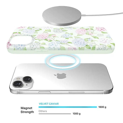 Hydrangea Floral iPhone Case