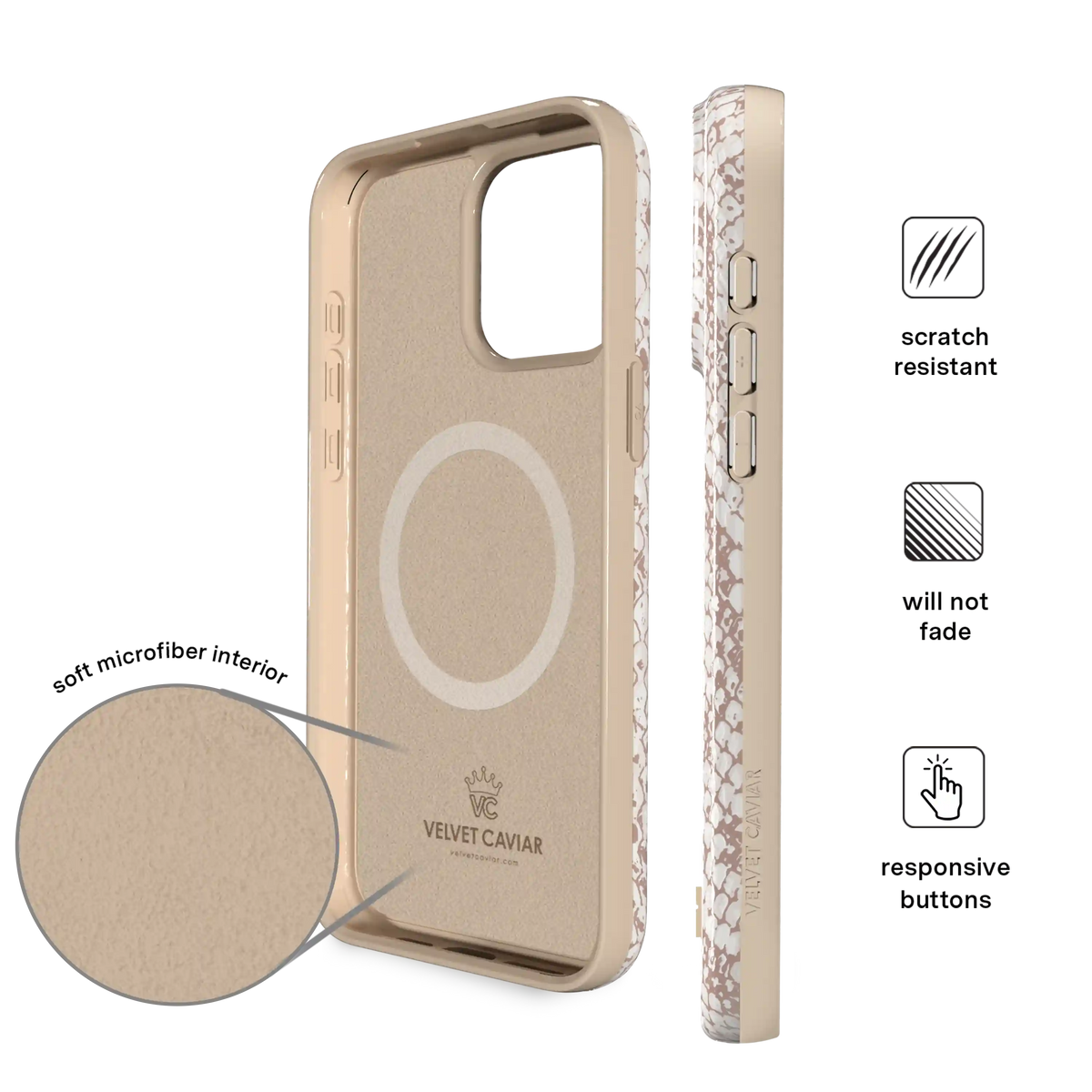 Nude Python iPhone Case
