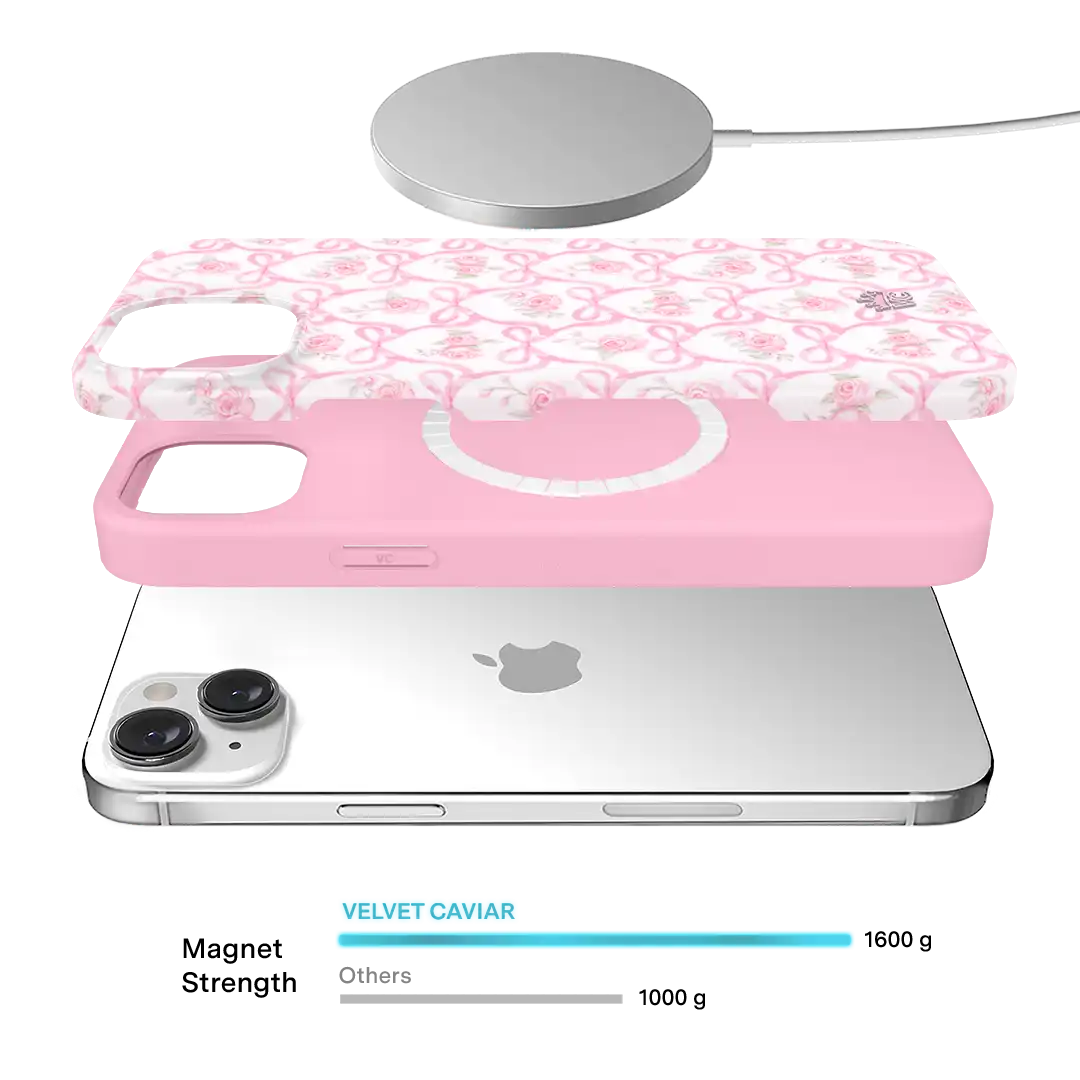 Lovely Pink Bows iPhone Case
