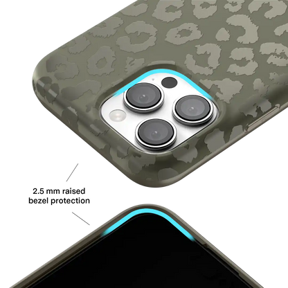 Olive Leopard iPhone Case