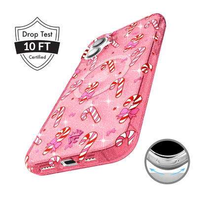Pink Peppermint Princess iPhone Case