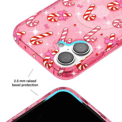 Pink Peppermint Princess iPhone Case