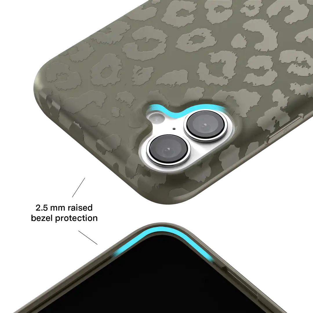 Olive Leopard iPhone Case