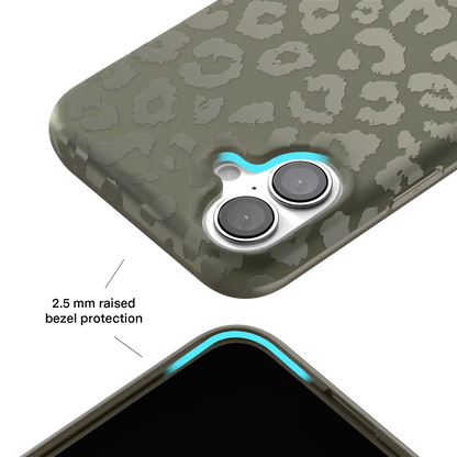 Olive Leopard iPhone Case