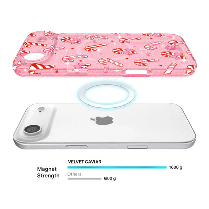 Pink Peppermint Princess iPhone Case