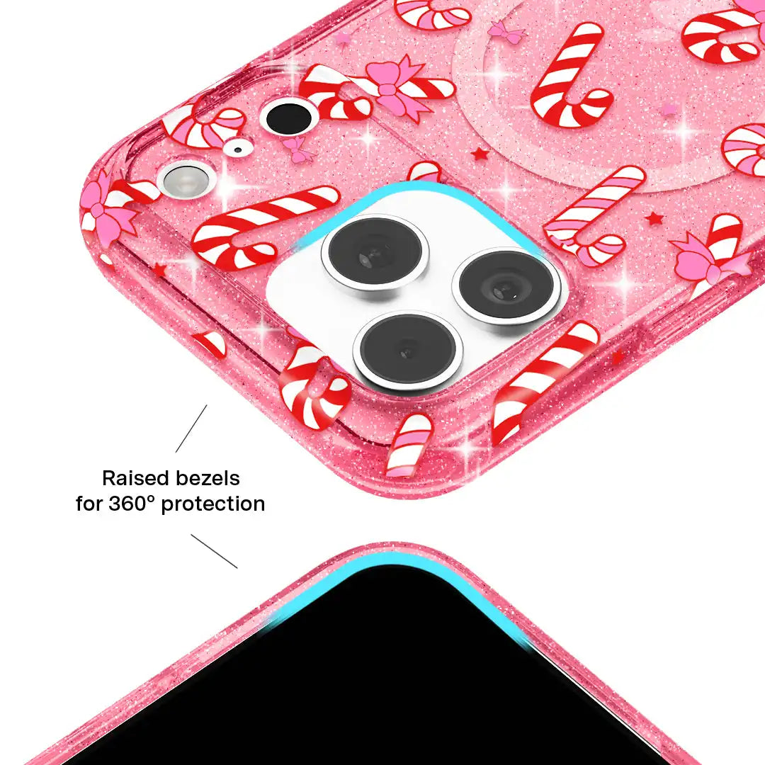 Pink Peppermint Princess iPhone Case