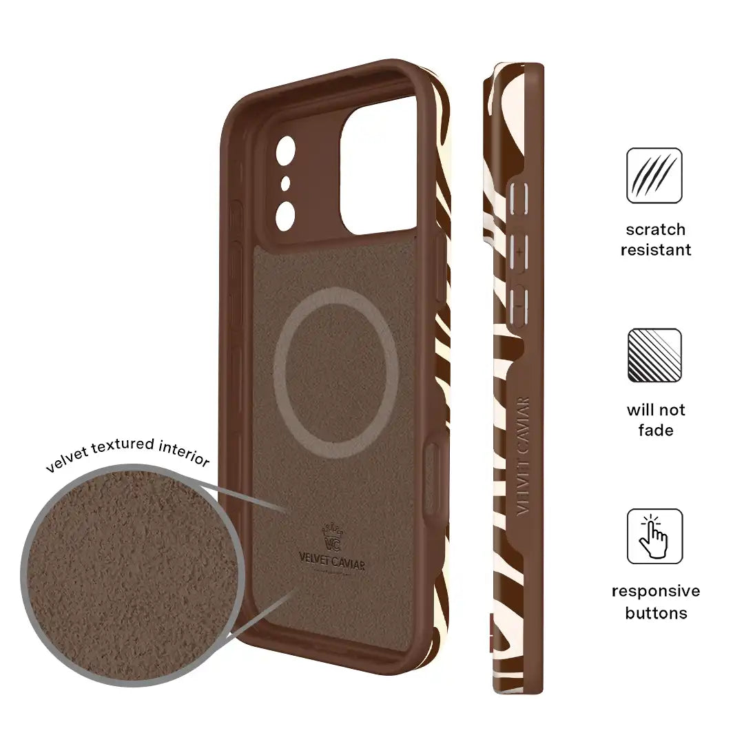 Coco Zebra iPhone Case