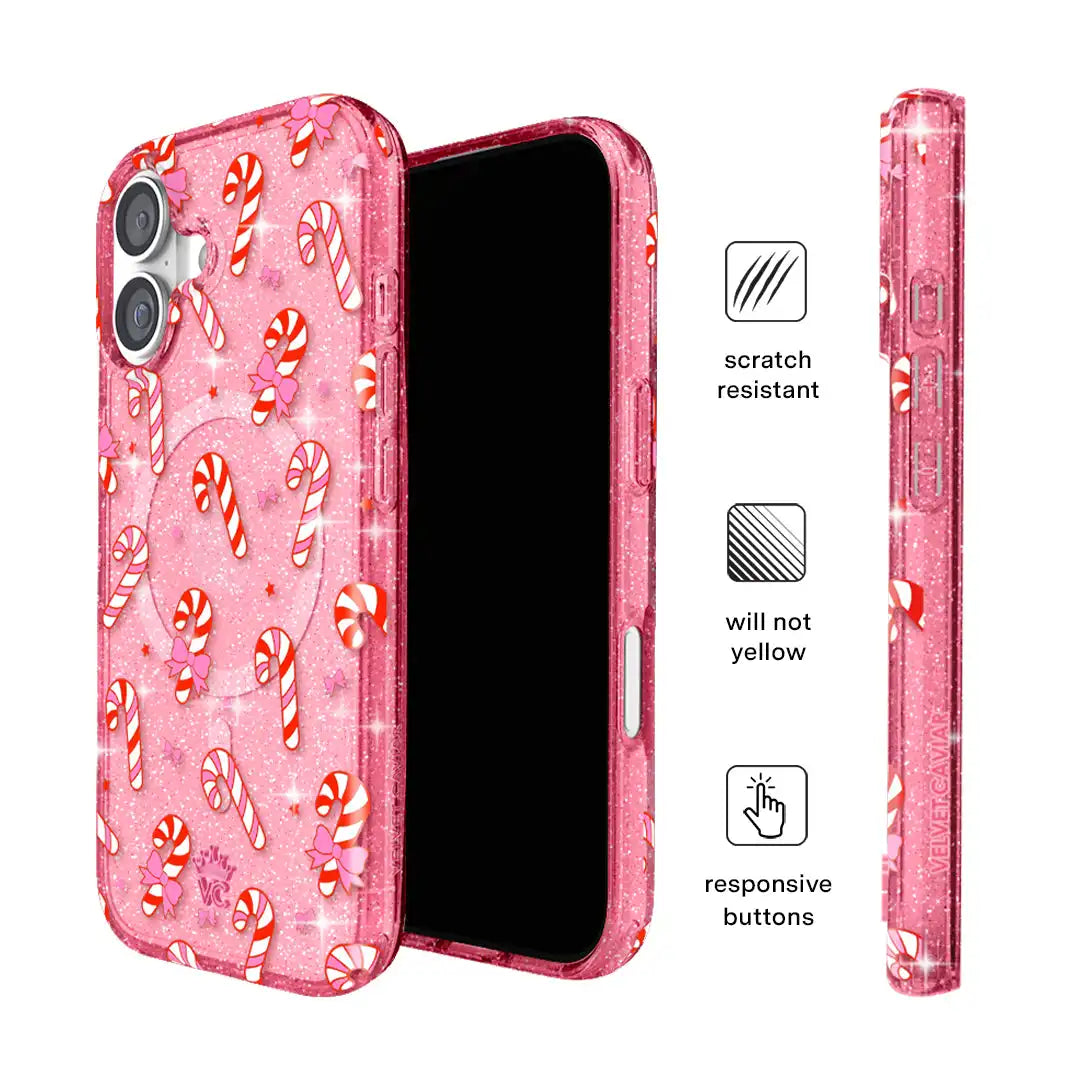 Pink Peppermint Princess iPhone Case