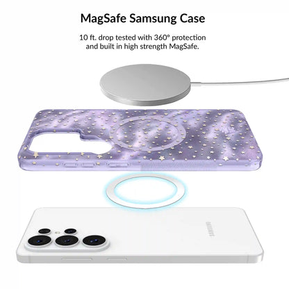 Lilac Celestial Stars Samsung Bundle Set