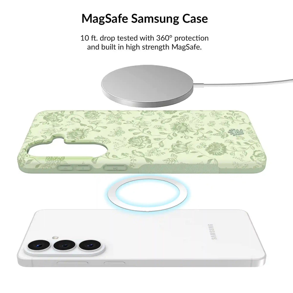 Storybook Sage Floral Samsung Bundle Set