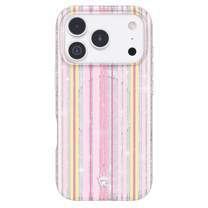 Sunkissed Stripes Glitter iPhone Case