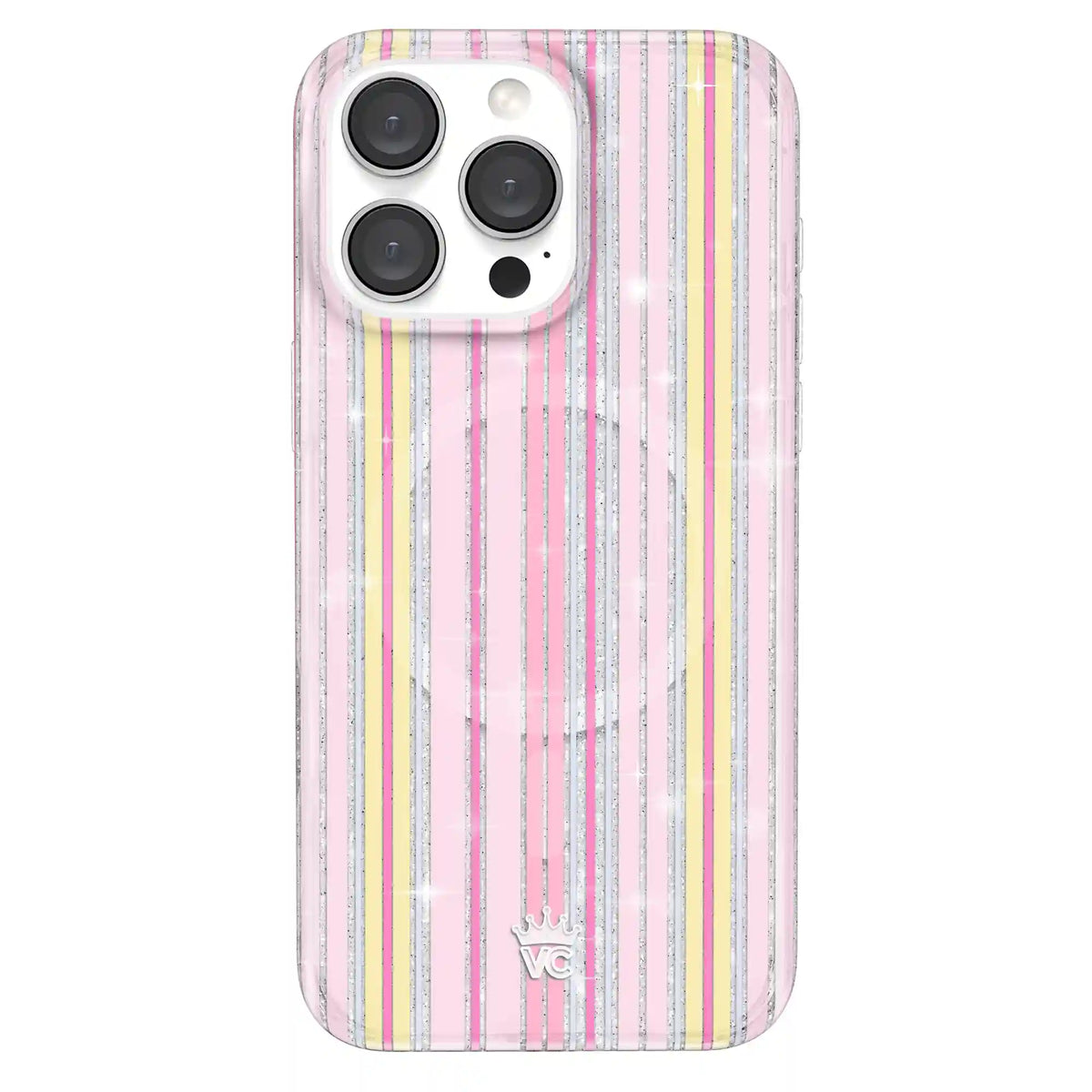 Sunkissed Stripes Glitter iPhone Case