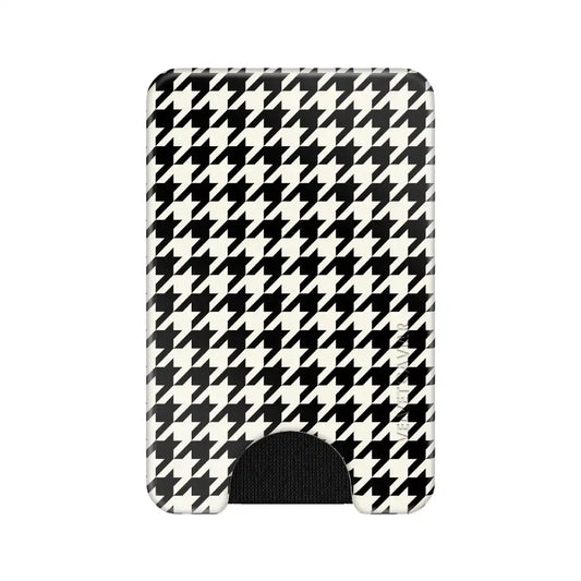 Houndstooth MagSafe Wallet
