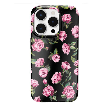 Pink Rose Floral iPhone Case