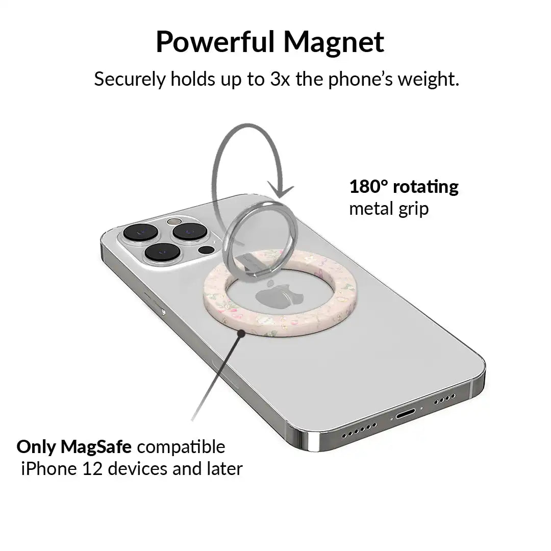 Bunnies & Bows MagSafe Grip Ring
