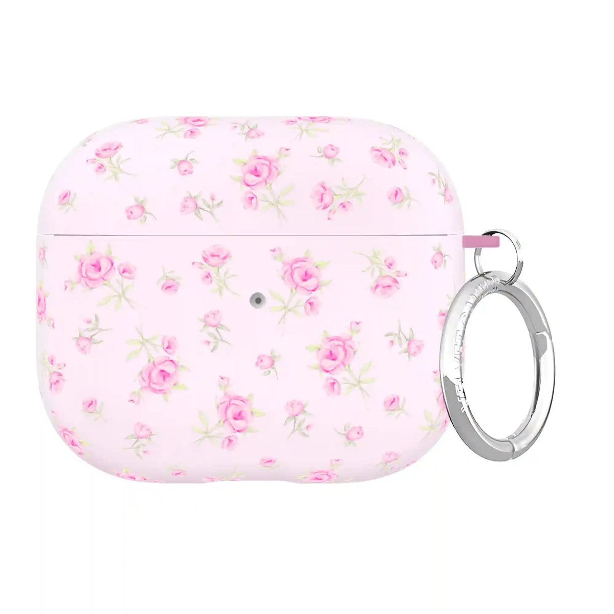 Dainty Pink Floral AirPod Case