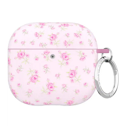 Dainty Pink Floral AirPod Case