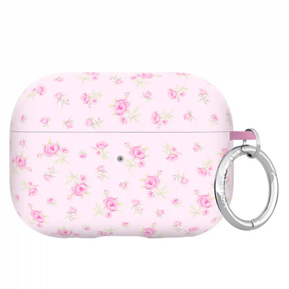 Dainty Pink Floral AirPod Case