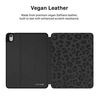Black Leopard iPad Case