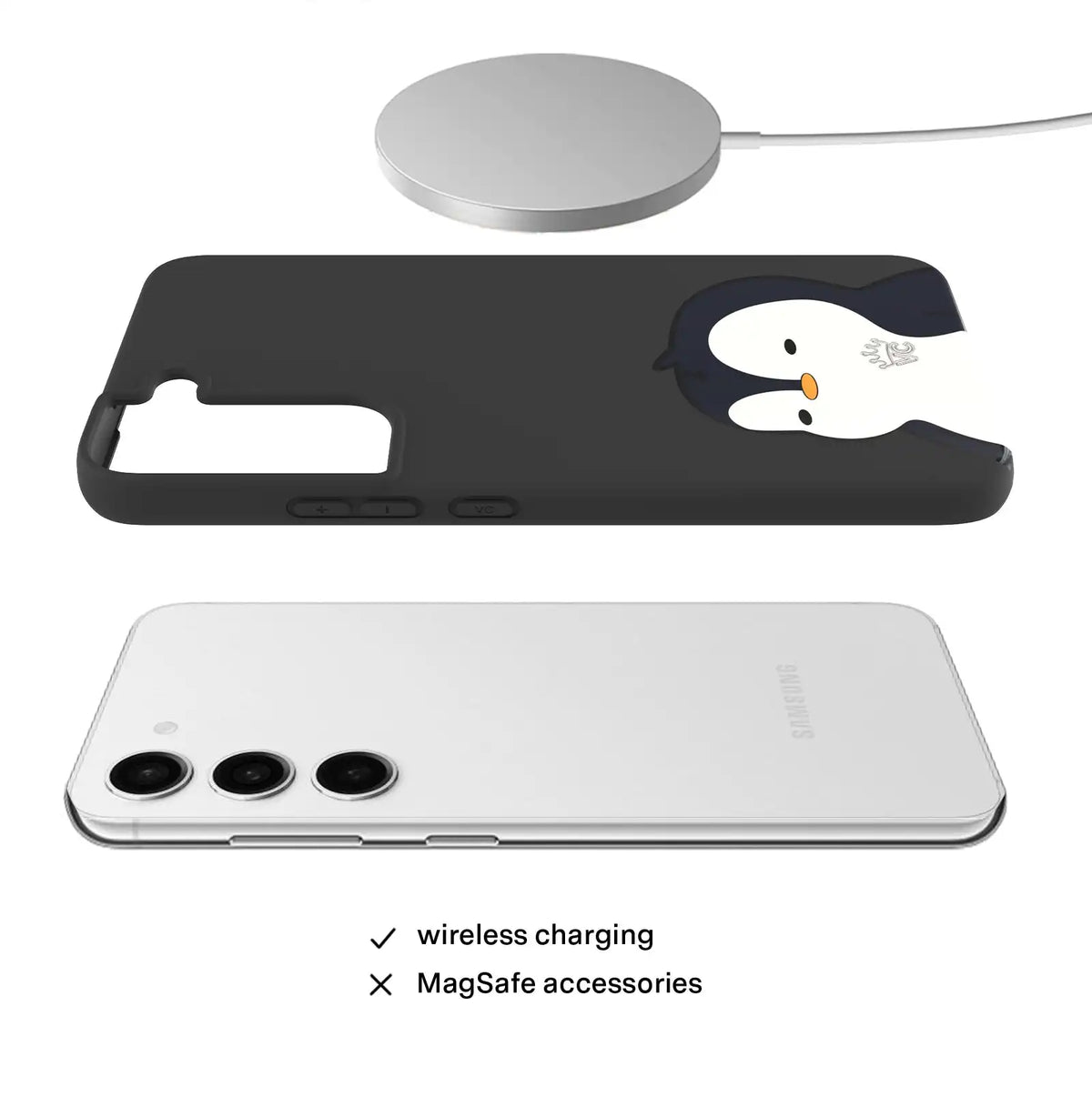 Pudgy Penguins #6873 Samsung Case
