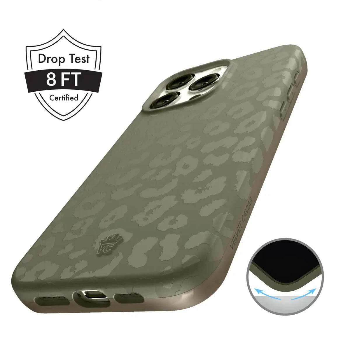 Olive Leopard iPhone Case