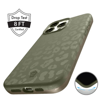Olive Leopard iPhone Case