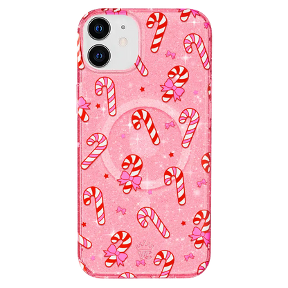Pink Peppermint Princess iPhone Case