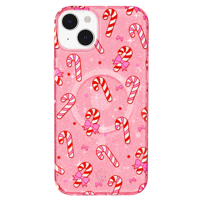 Pink Peppermint Princess iPhone Case