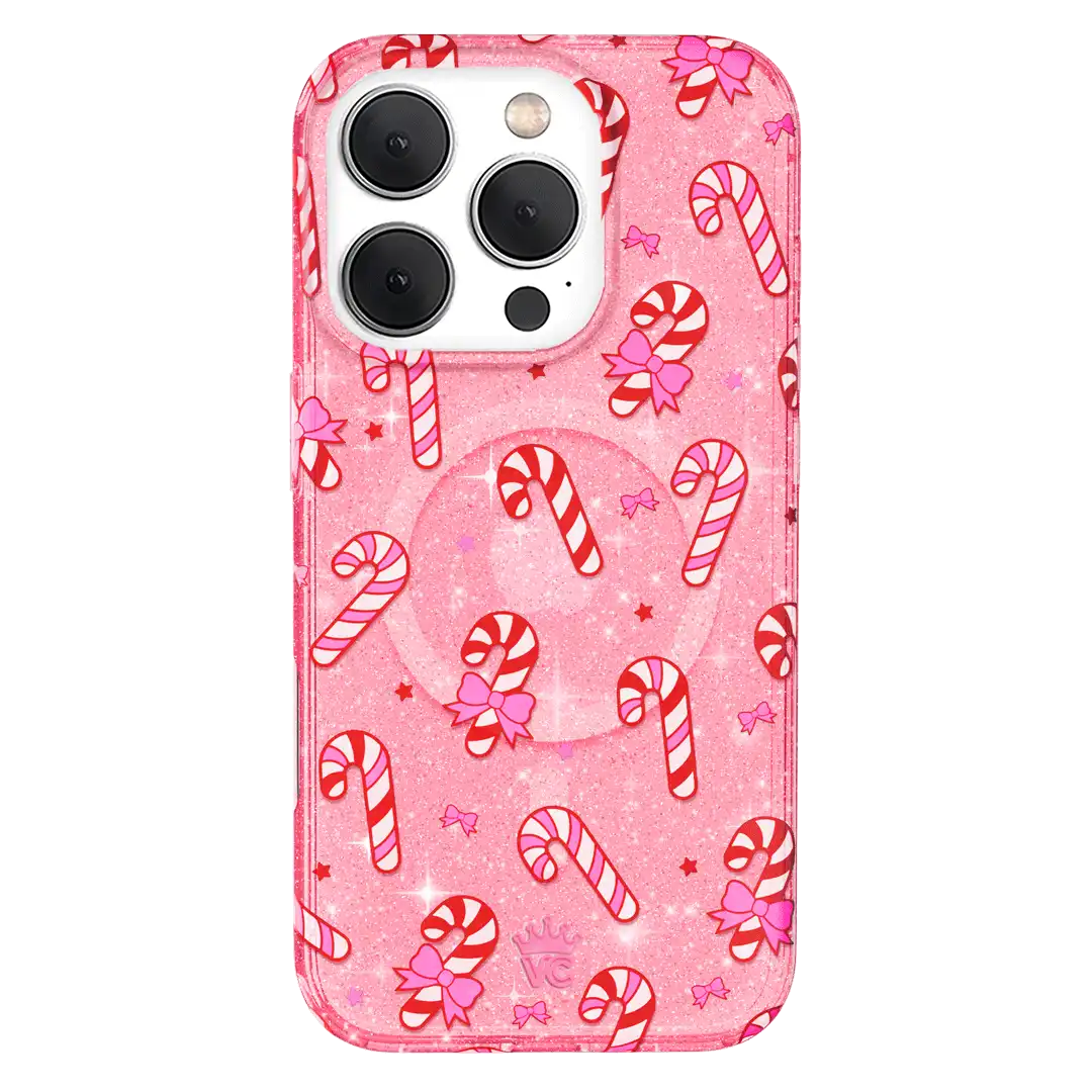 Pink Peppermint Princess iPhone Case