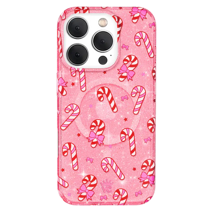 Pink Peppermint Princess iPhone Case