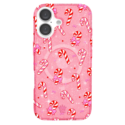 Pink Peppermint Princess iPhone Case