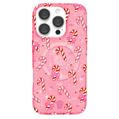 Pink Peppermint Princess iPhone Case