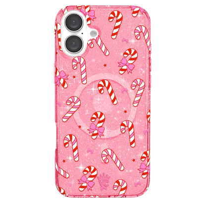 Pink Peppermint Princess iPhone Case
