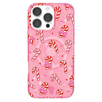 Pink Peppermint Princess iPhone Case