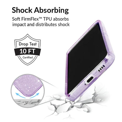 Lilac Stardust Samsung Case