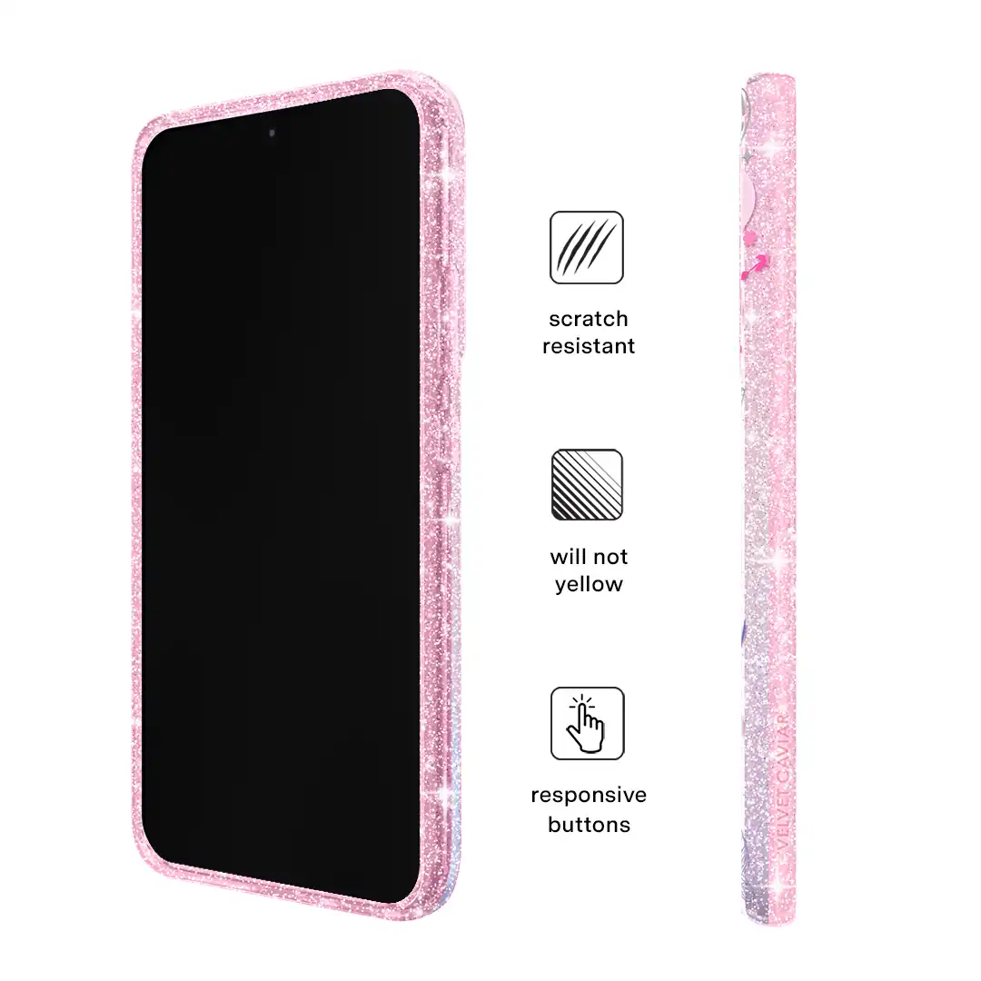 Wicked Glinda’s Bubble Glitter Samsung Case