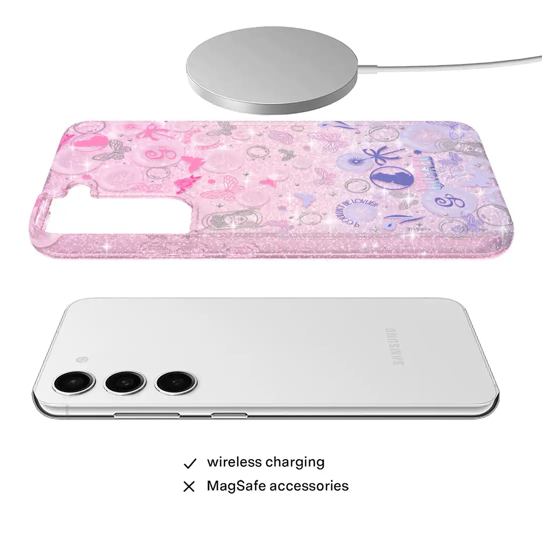 Wicked Glinda’s Bubble Glitter Samsung Case