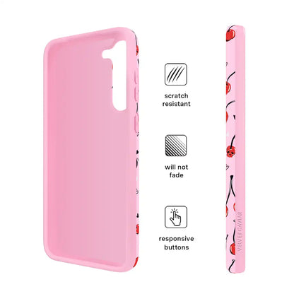 Sour Cherry Skulls Samsung Case