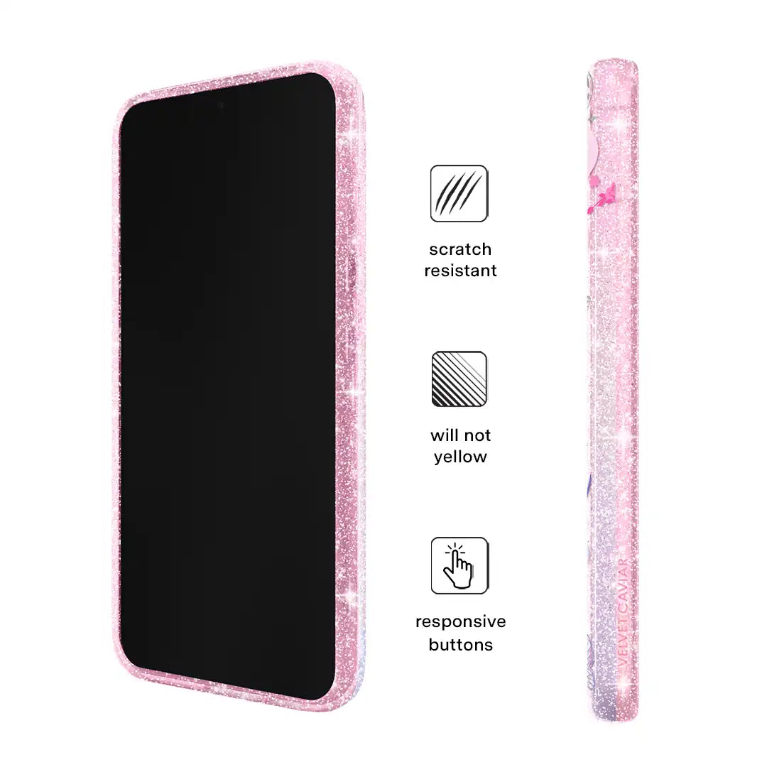 Wicked Glinda’s Bubble Glitter Samsung Case