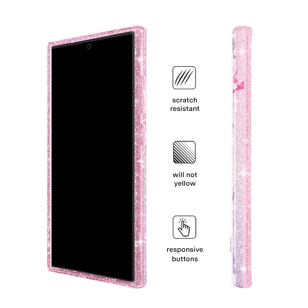 Wicked Glinda’s Bubble Glitter Samsung Case