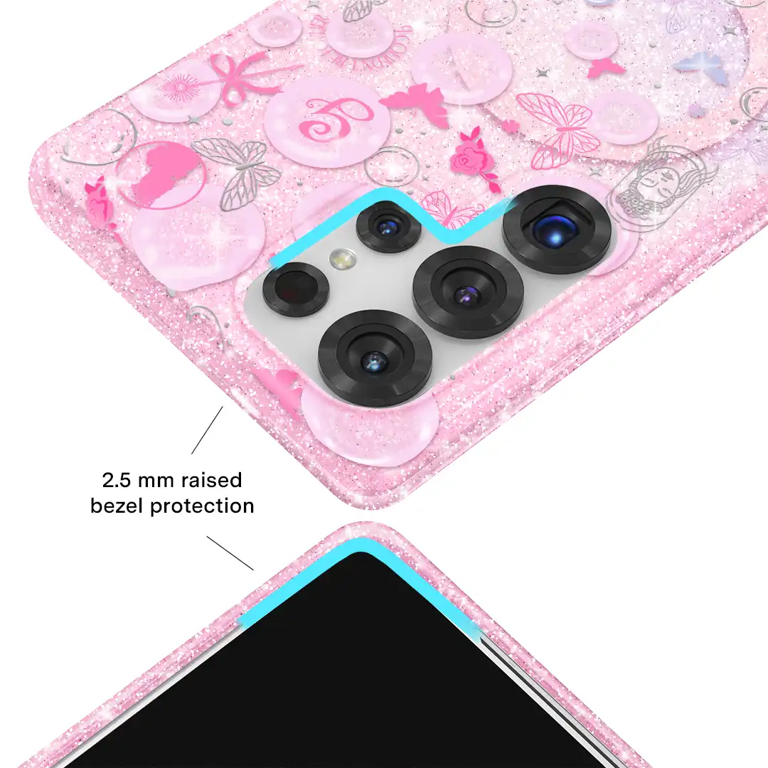 Wicked Glinda’s Bubble Glitter Samsung Case