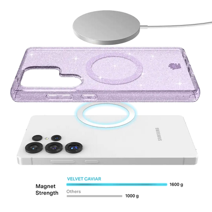 Lilac Stardust Samsung Case