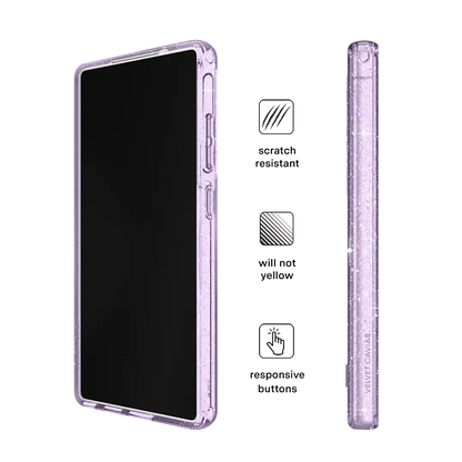 Lilac Stardust Samsung Case