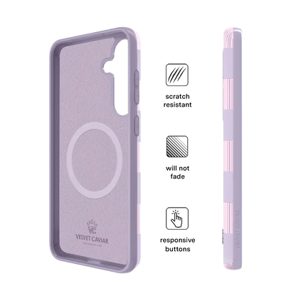 Lilac Vibe Checkered Samsung Case