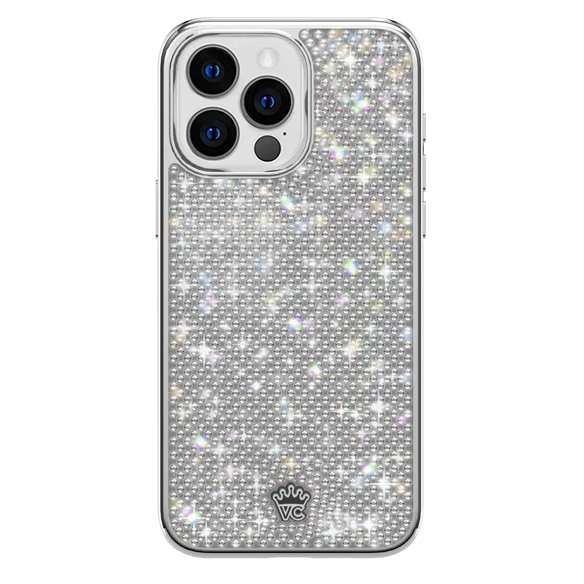 Chrome Caviar Crystals iPhone Case