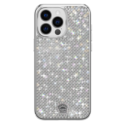Chrome Caviar Crystals iPhone Case