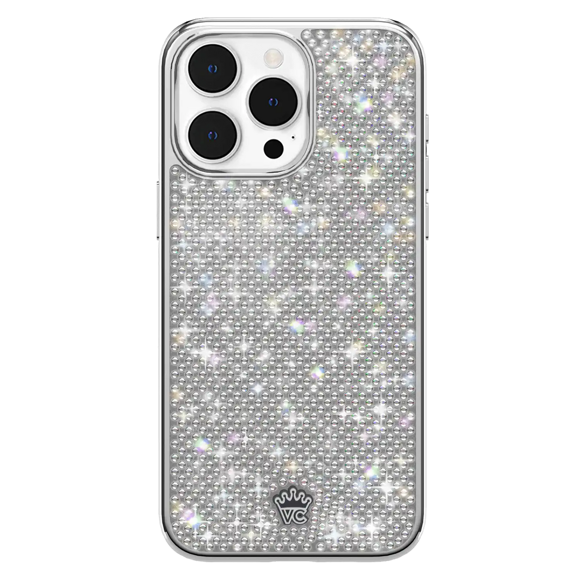 Chrome Caviar Crystals iPhone Case